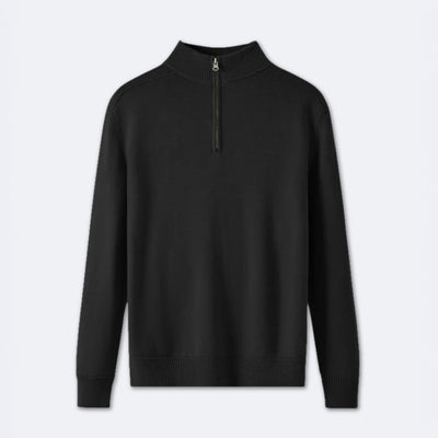 Rafael | Klassisk genser med halv glidelås